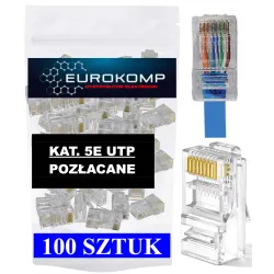 Wtyk RJ45 kat5E drut