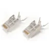 Wtyk RJ45 kat6 kat7 pass through ekran ext.