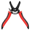 Szczypce do ściągania izolacji i zaciskania 7w1