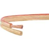 Kabel głośnikowy 2x2,5 CCA transparentny