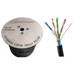 Kabel skrętka FTP CU kat5e żelowany