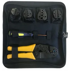 Zestaw zaciskarka z wymiennymi szczękami