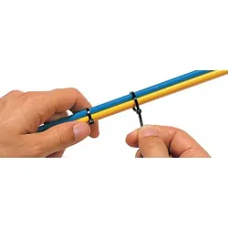 Opaska 200/5mm czarna