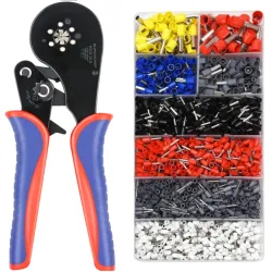Zestaw zakończenia kabla izolowane + zaciskarka