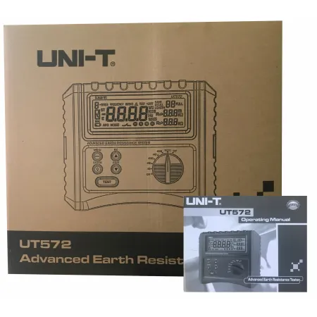 Miernik rezystancji uziemienia model UT572