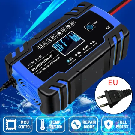 Prostownik automatyczny 12 V 8A-24V 4A