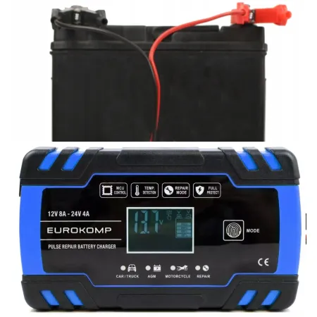 Prostownik automatyczny 12 V 8A-24V 4A