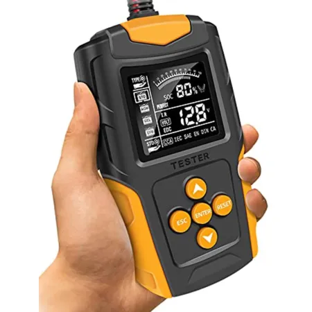 Cyfrowy tester akumulatorów 12/24V