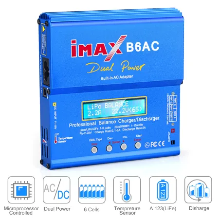 Ładowarka balansująca iMAX B6 80W