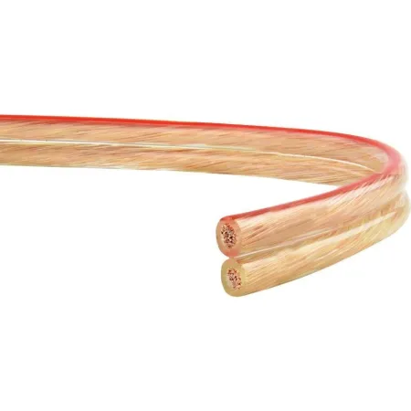 Kabel głośnikowy 2x2,5 CCA transparentny