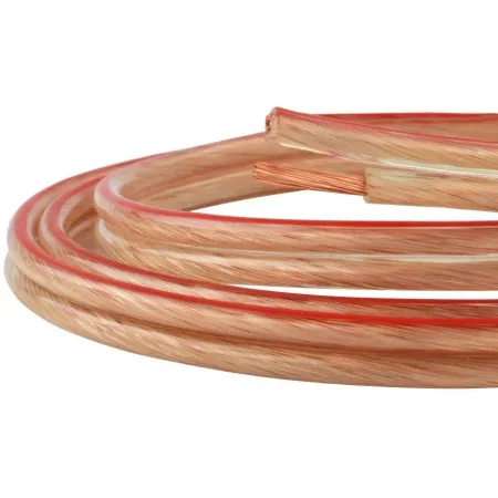 Kabel głośnikowy 2x2,5 CCA transparentny