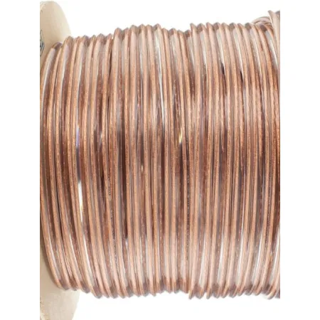 Kabel głośnikowy 2x2,5 CCA transparentny