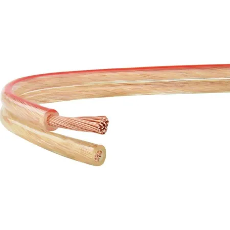 Kabel głośnikowy 2x2,5 CCA transparentny