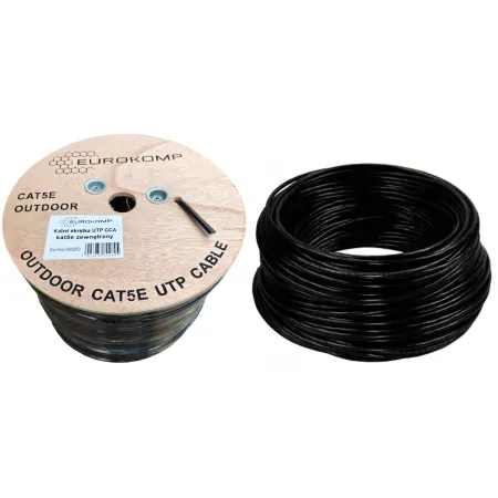 Kabel skrętka UTP CCA kat5e zewnętrzny