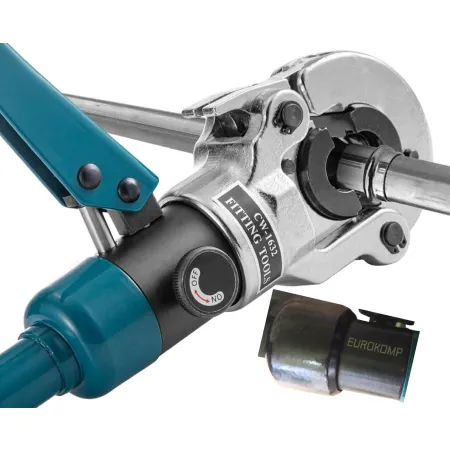 Zaciskarka hydrauliczna do rur 12 końcówek