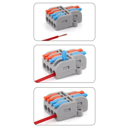Zestaw szybkozłączy elektrycznych 22 szt.