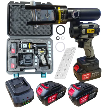 Zaciskarka akumulatorowa YG-300 złacza 10-300